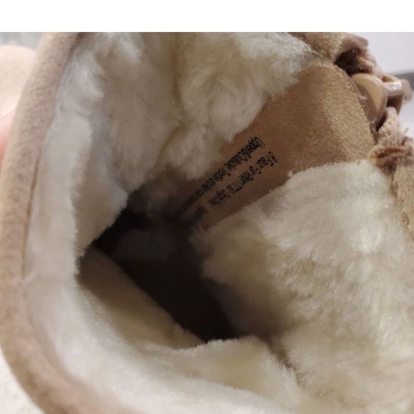 Toddler Girls Boots Isla Rainbow Zipper Slip On Winter Boots Shooting Star - Picture 4 of 11